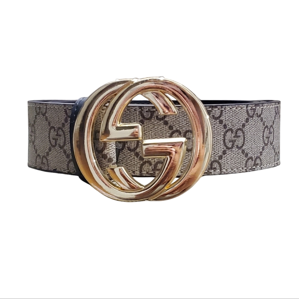 Mens/womens Gucci Black Leather Belt